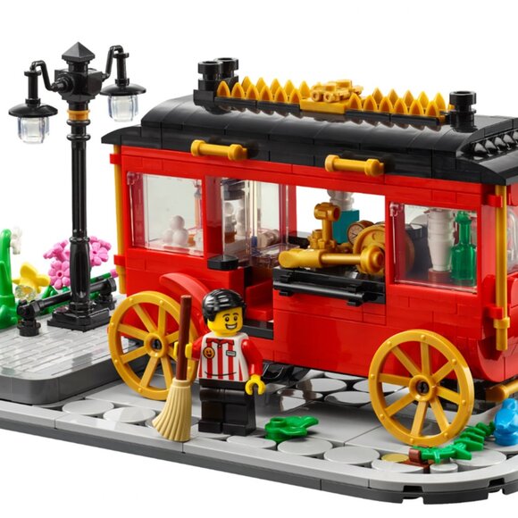 LEGO 910052 Popcorn Wagon RETIRED Bricklink Designer Program S5 NIB in Hand - Picture 11 of 13
